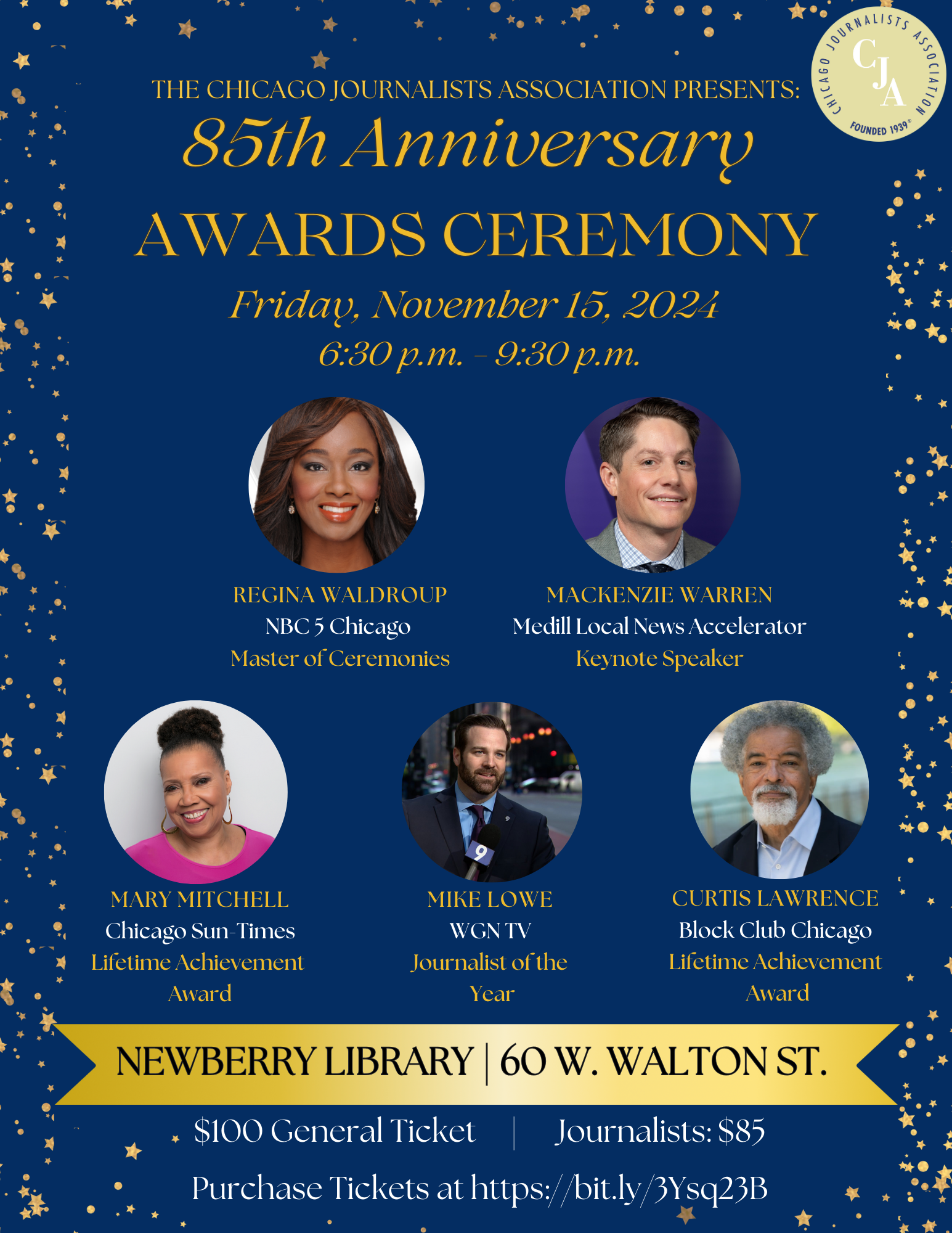 CJA Names 2024 Dorothy Storck Award Finalists, Emcee and Keynote Speaker
