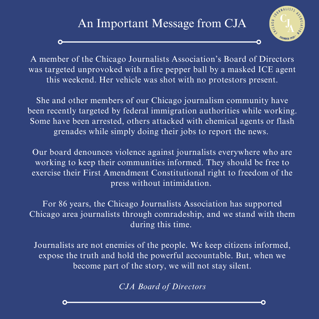 CJA Stands Up for Journalists Under Attack