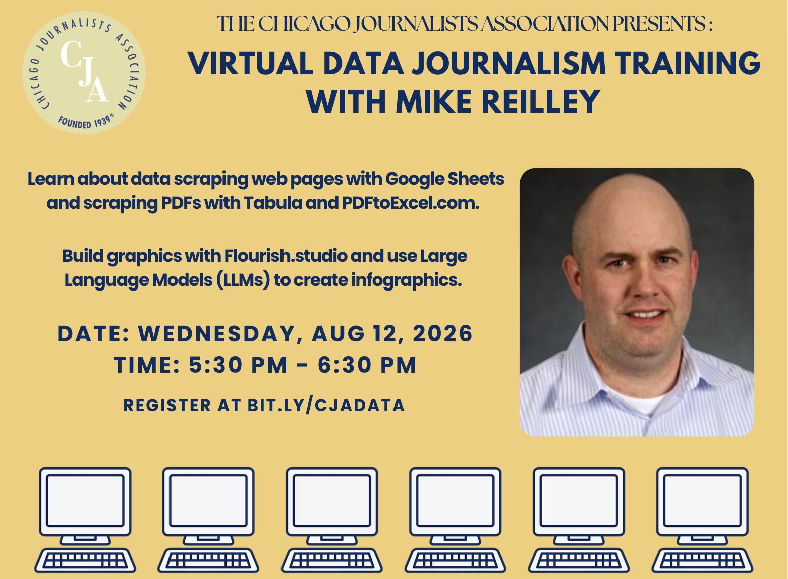 Event: Learn data journalism basics at virtual training hosted by CJA